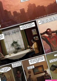 Porn comic SpiderMom. Chapter 2. PoseidonX Sex comic brunette MILF is