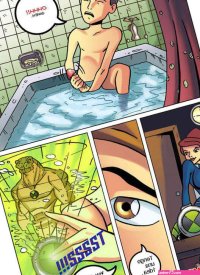Comic porno BEN 10 Gwens Lust. Drawnsex. cmico de sexo estaba muy cachondo