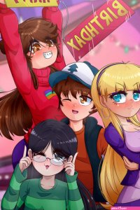 Birthday Pines Gravity Falls Porno El Chasconsito