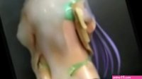 Guy cums on an action figure so many times it ends up looking like wax