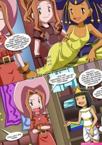 Lesbian Fantasy Island 3 Sex Comic