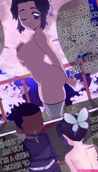 Shinobu X Newbie porn comic