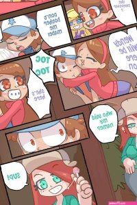 Sleepover Gravity Falls YadiaArt