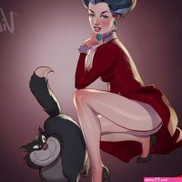 Porn comic Villains Pin-up. Andrew Tarusov. Sex comic pictures of hot