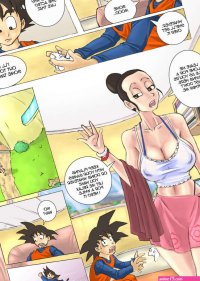Porn comic Dragon Ball Z. Bikini Mom. Kaputo99. Sex comic brunette MILF is