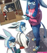 Porn comic Glaceon Barista. Gudl Sex comic busty beauty decided