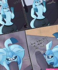 gazaster Bratty Glaceon comic porn