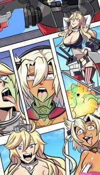 Porn comic Kantai Collection Possession. Sex comic girls got excited