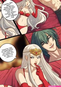 Porn comic Love Sampler. Chapter 1. Fire Emblem. Three Houses. Kinkymation. Sex comic busty blonde was