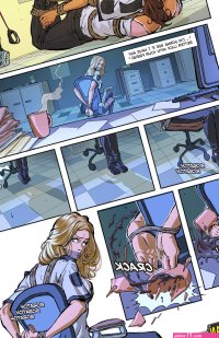 Coffee Breaking Free of Bondage by bondage-fan-comics on DeviantArt