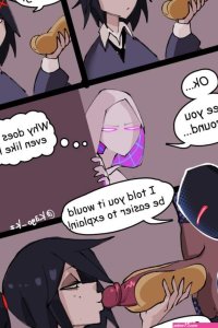 Rule 34 XYZ marvel marvel comics gwen stacy miles morales peni parker