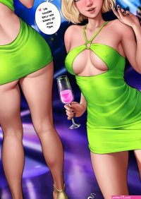 Gwen at the party Porn Comics by Aroma Sensei MarvelSpider-Man Rule 34 Comics