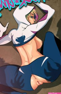 Spider-Gwen 2 Porn comic Rule 34 comic Cartoon porn comic