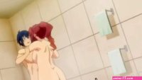 Anime He grabs her boob and then shes all over him starting 0:10 in World Ends Harem Uncensored Episode 2 Nude scene