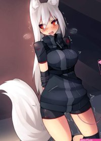 Anime Fox Girl Hogtied