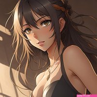 Hot Anime Girl by ImakeAIArts on DeviantArt