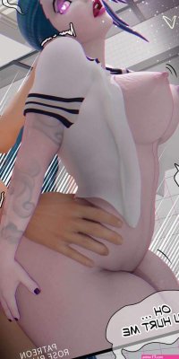Porn comic Jinx Broken Heart. RoseBlue3D Sex comic busty babe got