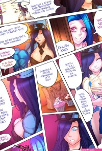 Jinx x Vi x Jinx 2 And Caitlyn Porn Comic