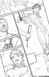 Sketches of our new comics The Bears Lair part 2
