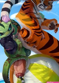 Master Tigress And Master Viper kung Fu Panda And Etc Created By R.g.buzsz Yiff Party