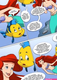 A New Discovery for Ariel porn comic