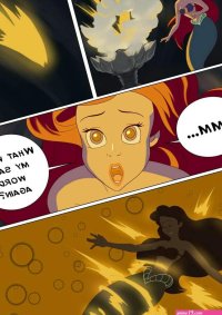 Porn comic Ariels transformation. BGRedrum Sex comic beauty Ariel turned