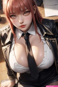AI Generated: Makima Porn Comic english 01