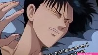 Abused boy in anime