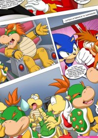 Mario and Sonic Porn comic Rule 34 comic Cartoon porn comic