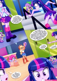 Sexquestria Girls porn comic