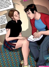 Porn comic Lia s Adventures. Chapter 7. Part 2. Sex comic beauty came with