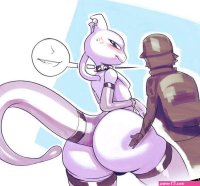 Shadman Finally caught Mewtwo Pokemon comic porn