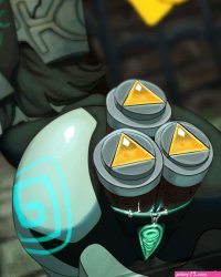 Midna and Wolf Link Porn comic Rule 34 comic Cartoon porn comic