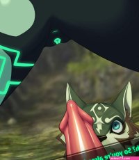 Midna and Wolf Link Porn comic Rule 34 comic Cartoon porn comic