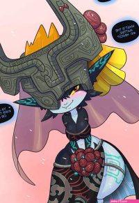 Porn comic Midna. Cobatsart. Sex comic busty brunette was