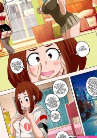 Porn comic Back Home. Chapter 1. My Hero Academia. Super Melons. Sex comic young hot brunette