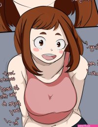 Porn comic Uraraka s tape. My hero academia. Inuyuru Sex comic girl decided to