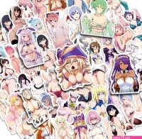 Cricia Anime Sexy Girl Stickers Sexy Stickers Beauty Gifts Merch Anime Video Games Stickers Birthday Party Accessories for Water Bottle Laptops Skateboards Teens Girls 50pcs : Amazon.nl: Toys Games