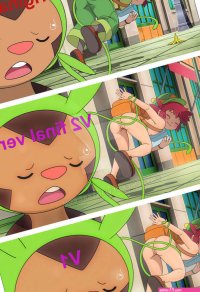 Nude edition on ManonMairin of Pokemon XYZ anime by Akalihex on DeviantArt