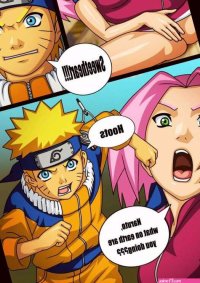 Porn comic Naruto X Sakura. Chapter 1. Naruto. Comics Toons. Sex comic boy was running