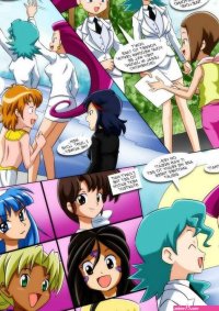 Porn comic Lesbian Fantasy Island. Iris And Mimi. Chapter 3. Pokemon. Palcomix. Sex comic walking around the