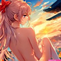 Nude anime girl from behind by yakurasnepaii on DeviantArt