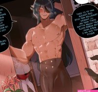 ThiccwithaQ Nyantcha Amber NTR with Kaeya Genshin Impact