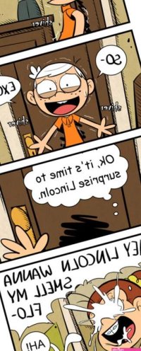 Pantless comic porn