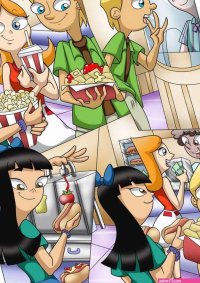 Porn comic Helping Out A Friend. Phineas And Ferb. Sex comic girlfriends met in