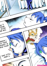 Krystal and Fox Porn comic Cartoon porn comics Rule 34 comic