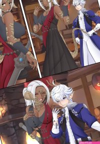 Final Fantasy Porn Comic: Warrior of Light