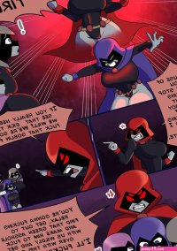 Raven Surging Emotions Porn Comic english 07