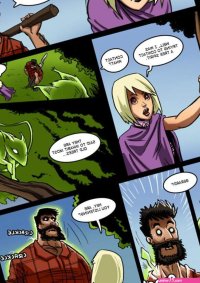 The Cummoner: Morning Wood Spirits Porn comic Rule 34 comic Cartoon porn comic