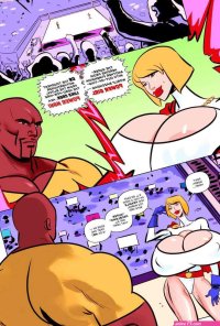 Porn comic Power Fight. OneSheepArmy Sex comic busty blonde fought